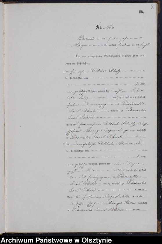 image.from.unit.number "Heiraths-Neben-Register Nr 1 - 20"