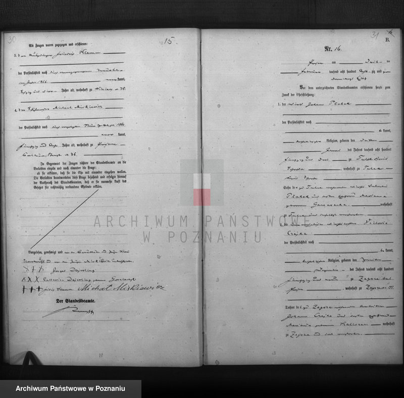 Obraz 17 z jednostki "Księga małżeństw"