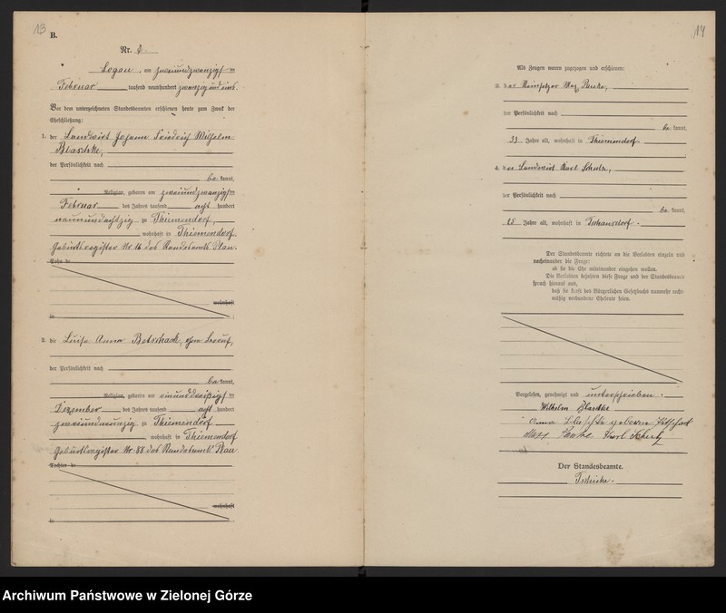 Obraz 9 z jednostki "[Księga małżeństw]"