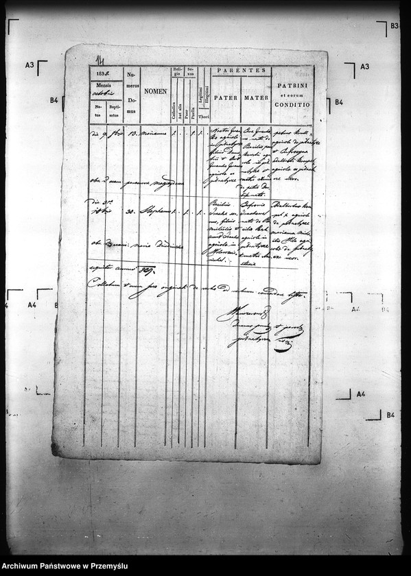 image.from.unit.number "[Kopie ksiąg metrykalnych parafii Pełniatycze z filiami Cząstkowice, Czelatyce, Roźwienica, Rożniatów, Rudołowice, Wola Roźwienicka (dekanat Pruchnik)]"