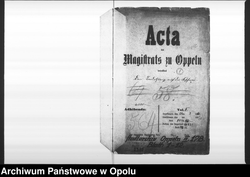 Obraz 4 z jednostki "Acta des Magistrats zu Oppeln betreffend den Treidelsteig auf der Fischerei Vol: II"