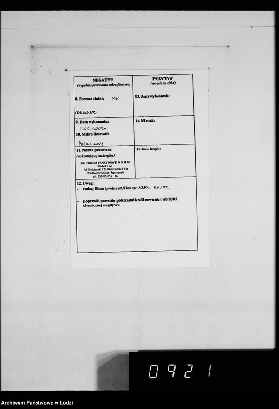 Obraz 3 z jednostki "K.Köberlin.18 Aufträge [Pokwitowania odbioru]"