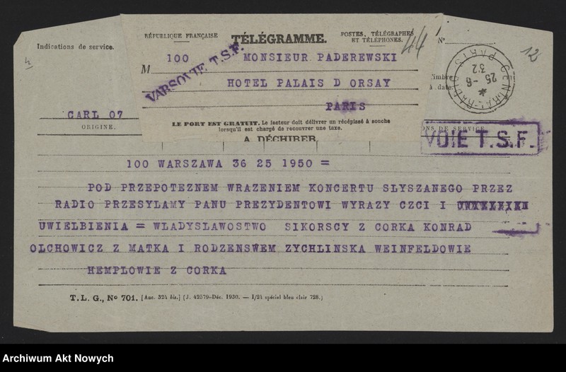 image.from.unit.number "Sikorski Władysław; Załączniki: a) "P=S" z dopiskiem W. Sikorskiego; b) "Ilustrowany Kurier Codzienny", 20 IX 1933, (karta tytuł.); c) "Kurier Warszawski" 15 I 1933 i 21 X 1933 (4 karty); d) "Gazeta Warszawska" 22 IX 1933 r. (karta tytuł.); e) "Myśl i Czyn", nr 1 z dn. 145 x 1933 r.; f) wycinki prasowe; L.17 (odpowiedź - rękopis)"