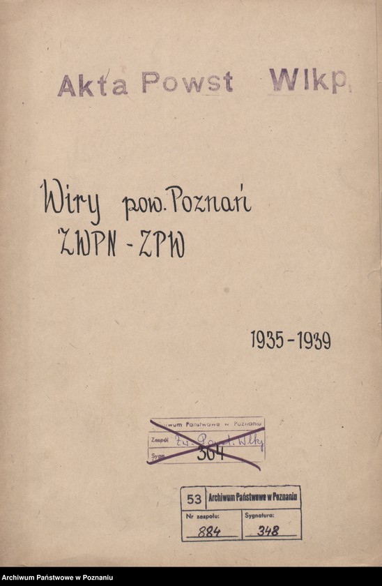 Obraz 3 z jednostki "Wiry, powiat Poznań."