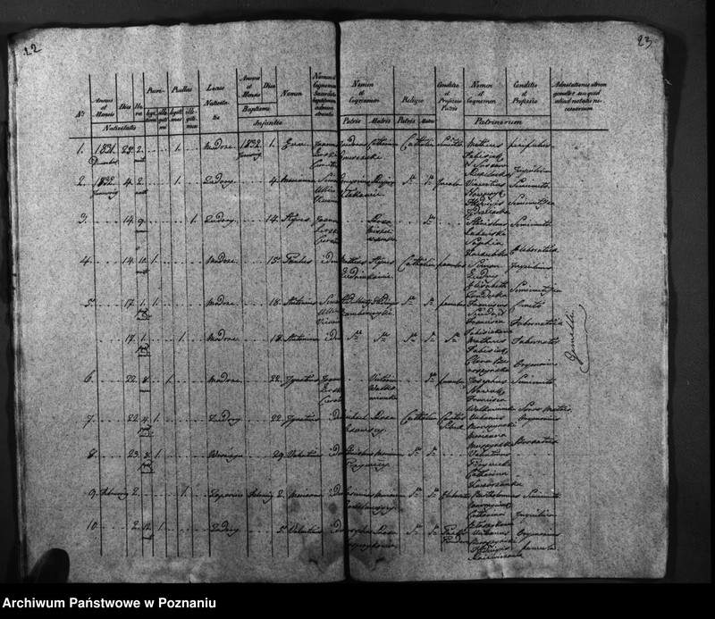 image.from.unit.number "Duplicatus baptisatorum, copulatorum, mortuorum"