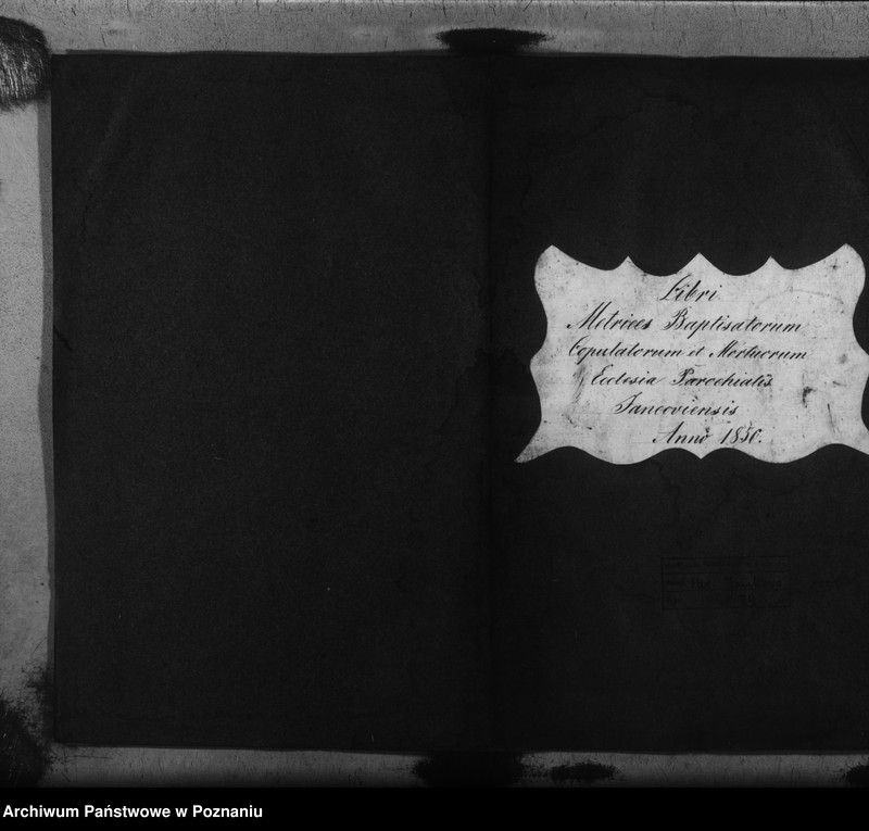 Obraz 2 z jednostki "Liber baptisatorum, copulatorum, mortuorum"