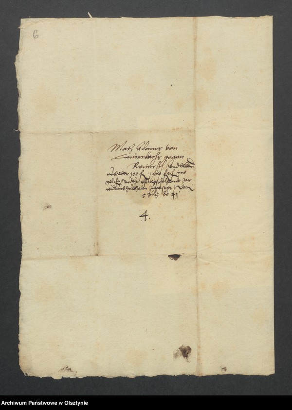 image.from.unit.number "V. [von] Lauterbach [Sprawa długów Mathiasa Adama von Lauterbacha]"