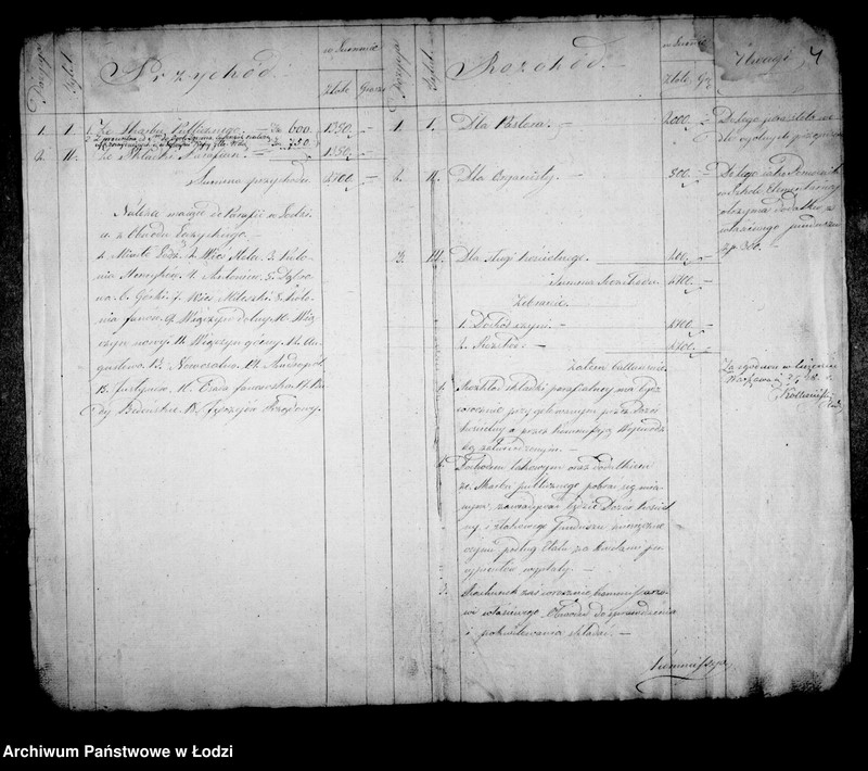 Obraz 9 z jednostki "Akta tyczące się kasy kościelnej parafii ewangelickiej Łódź"