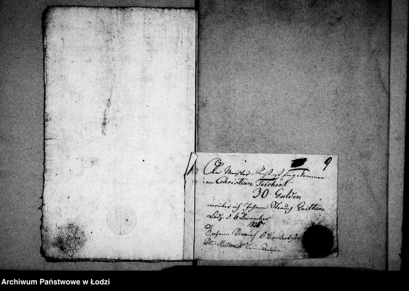 Obraz 8 z jednostki "Akta tyczące się rachunków cechu sukienniczego z fundacji skrzynki rzemieślniczej tegoż cechu"