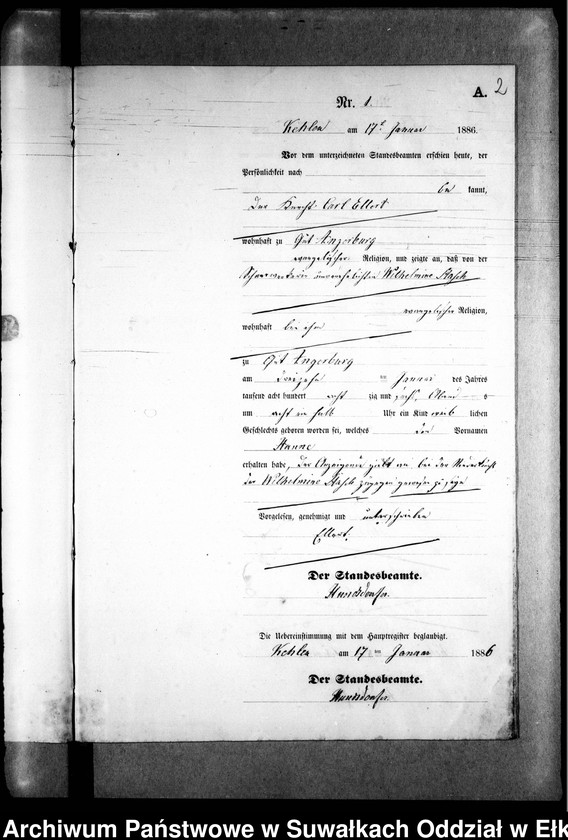 image.from.unit.number "Geburts-Neben-Register des Preussischen Standes-Amtes Kehlen Kreis Angerburg"