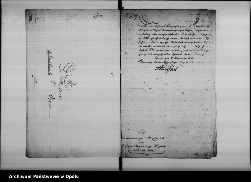 Obraz 9 z jednostki "Acta des Magistrats zu Oppeln betreffend die Hierorts vorhandenen gewerblichen Unterstützungs Kassen Vol. I"