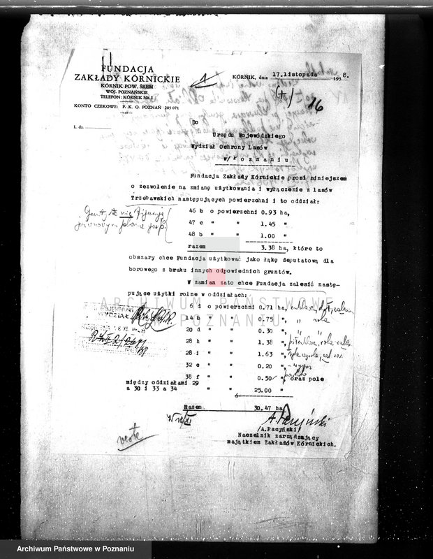 image.from.unit.number "Nadzór nad gospodarką leśną w lasach fundacji kórnickiej"