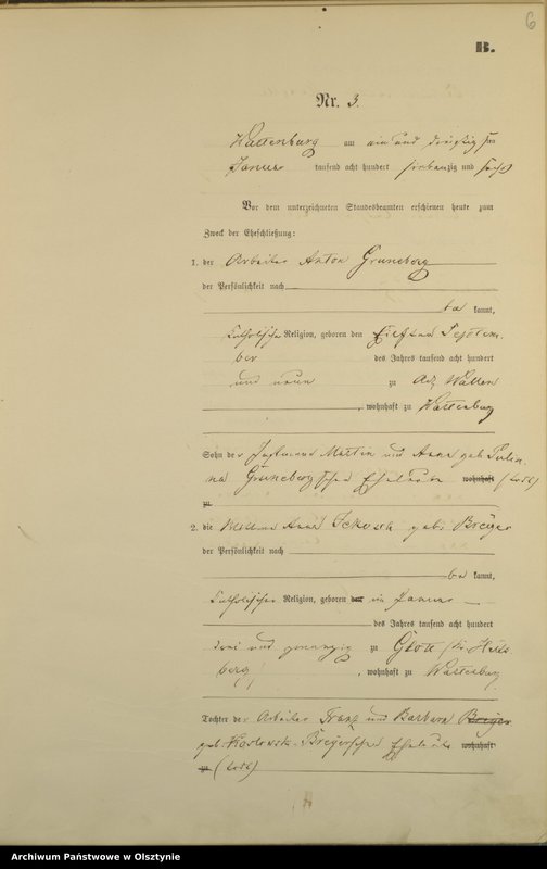 image.from.unit.number "Heiraths-Haupt-Register Nr 1 - 43"