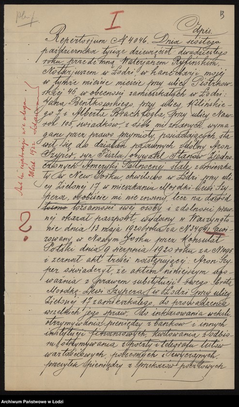 Obraz 15 z jednostki "Bracia Szyper i J. Birencwajg – fabryka i sprzedaż towarów manufakturowych"