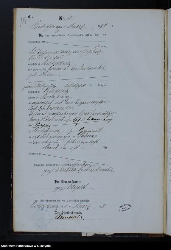 image.from.unit.number "Sterbe-Neben-Register Nr 1 - 149"