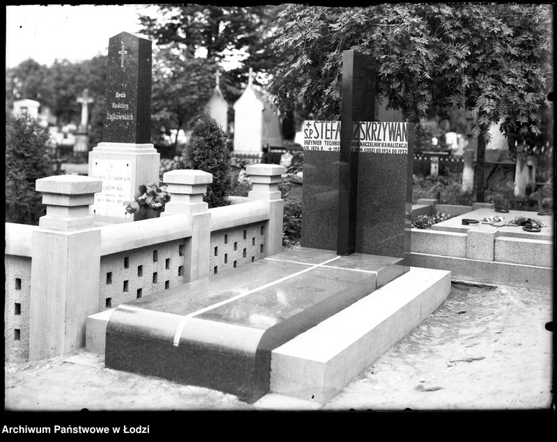 Obraz 1 z jednostki "Grób S. Skrzywana - Stary Cmentarz w Łodzi"