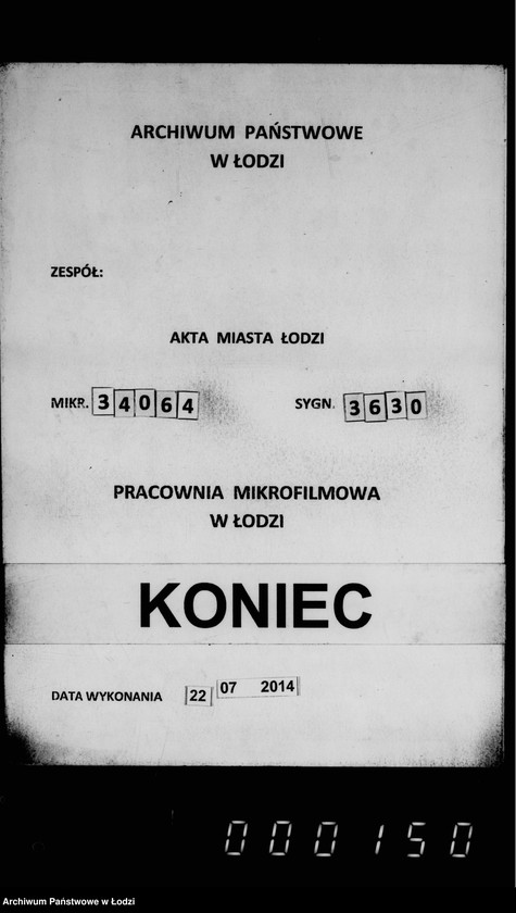 Obraz 18 z jednostki "O členach lodzinskago gorodskago lesnago komiteta"