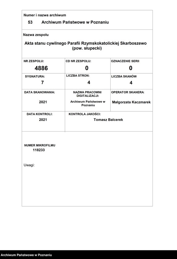 image.from.unit.number "Duplikatum seu liber matrimonium et confirmatorum."