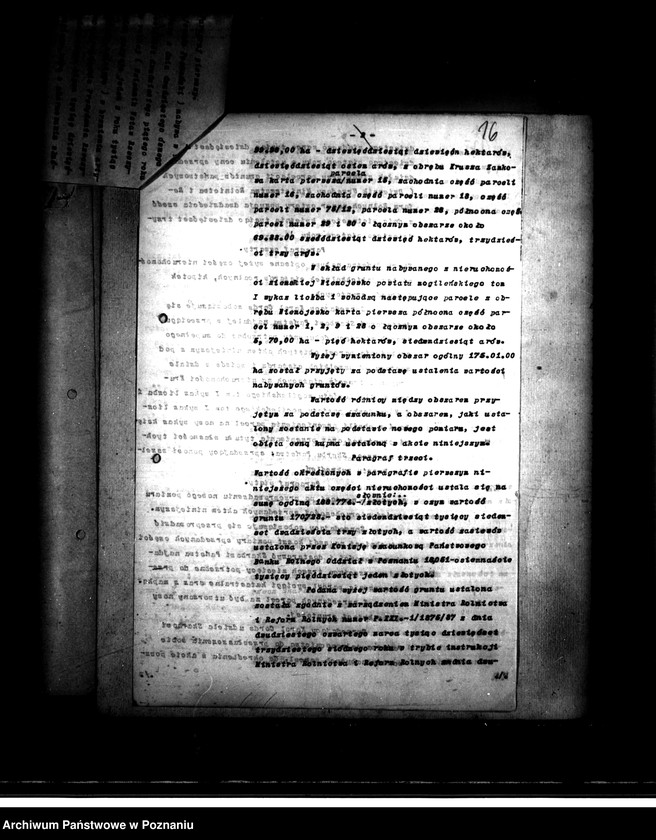 Obraz 19 z jednostki "Majątek Krusza Wielka bI Niemojewko nabycie nieruchomości w trybie art. 8 ustawy o wykonaniu reformy rolnej"