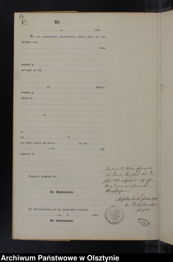 image.from.unit.number "Sterbe-Neben-Register Nr 1 - 11"