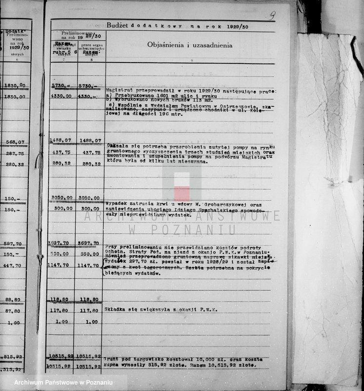 Obraz 13 z jednostki "Budżet i sprawy rachunkowe miasta Grabowa"