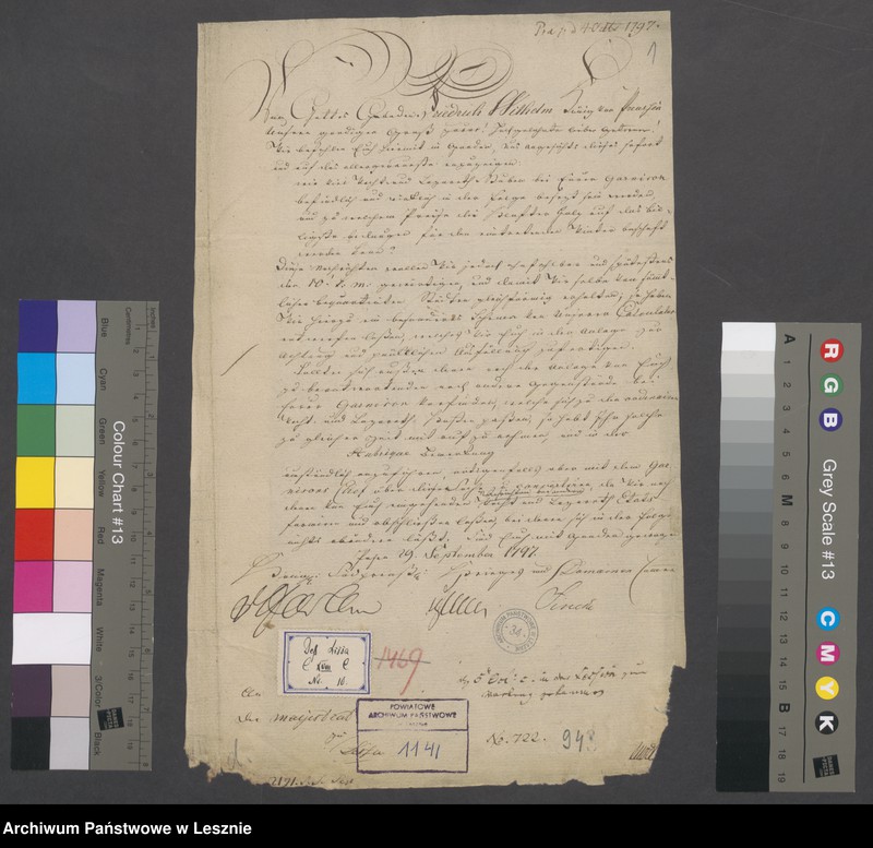 Obraz 3 z jednostki "[Akta betr. die vorhandenen Wacht - und Lazarettstuben]"