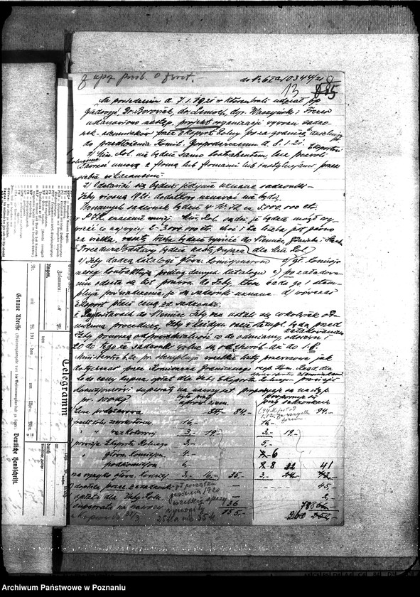 Obraz 17 z jednostki "Sprawy szczegółowo-administracyjne Ministerstwo Rolnictwa sprzedaż sadzonek"