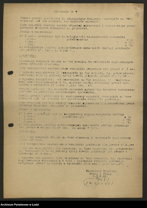 Obraz 20 z jednostki "Zarządy oddziałów związków zawodowych; sprawozdania [z działalności], protokoły [posiedzeń], listy członków zarządów"