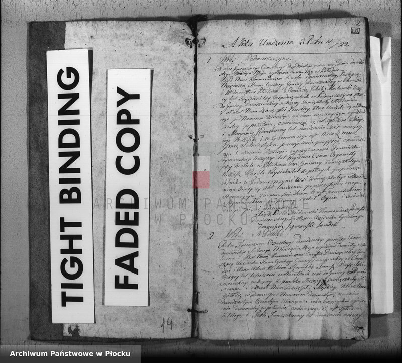 Obraz z jednostki "Akta urodzeń, małżeństw i zgonów"