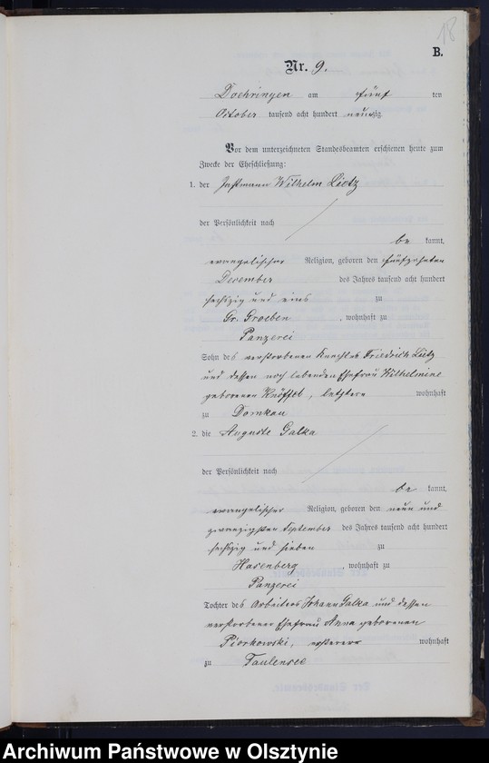 image.from.unit.number "Heiraths-Neben-Register Nr 1 - 18"