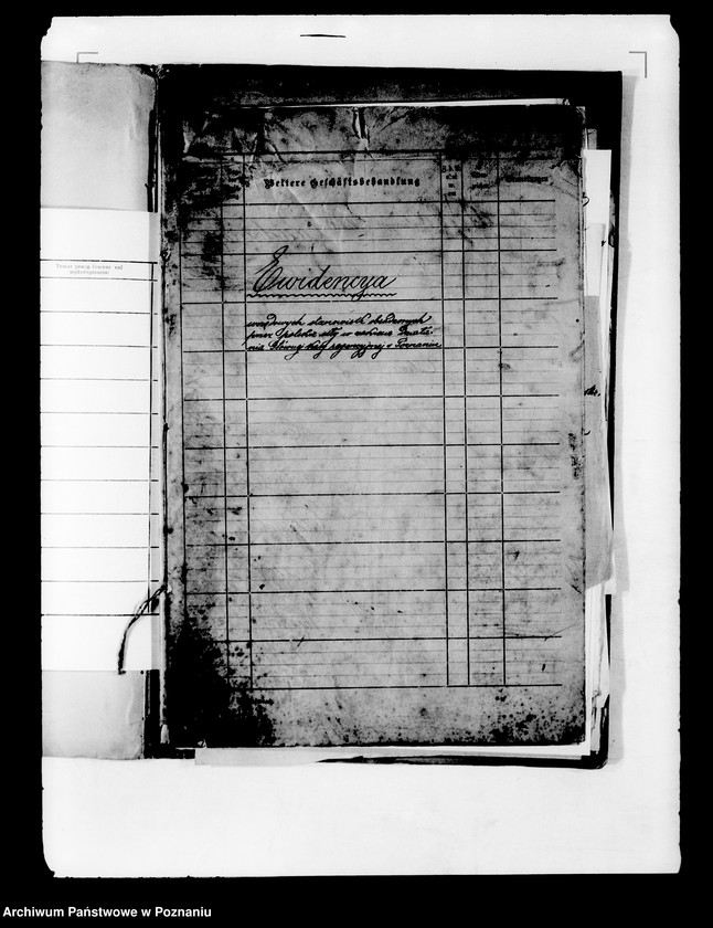 Obraz 5 z jednostki "Ewidencja stanowisk obsadzonych przez siły polskie w Głównej Kasie Rejencyjnej w Poznaniu i inne sprawy osobowe"