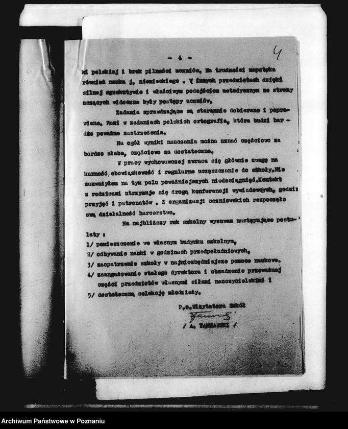 Obraz 7 z jednostki "Prywatne Gimnazjum Męskie- Ostrów Wielkopolski [sprawozdania z wizytacji]"