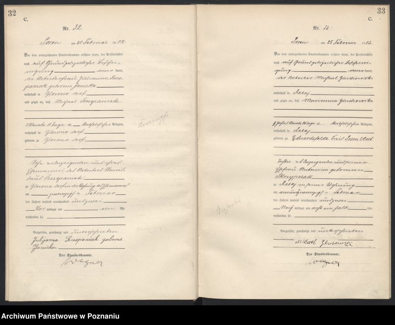 Obraz 19 z jednostki "Księga miejscowa zgonów"