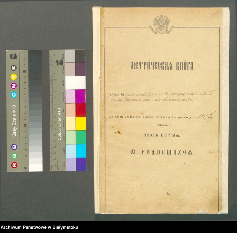 Obraz 3 z jednostki "[Akta urodzeń, małżeństw i zgonów za lata 1914-1915]"