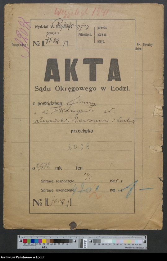 Obraz 2 z jednostki "Firma Tkanpol - Zawadzki, Husman, Zawluk - wyrób i sprzedaż towarów manufakturowych"