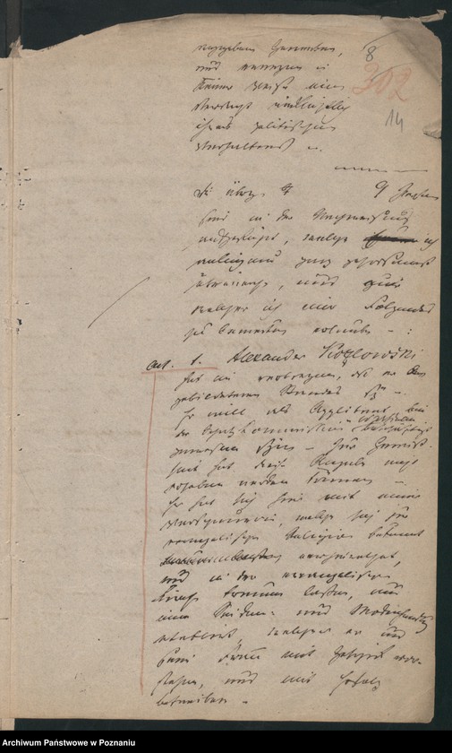 Obraz 17 z jednostki "Nachweisung der in der Stadt sich aufhaltenden polnischen Überläufer"