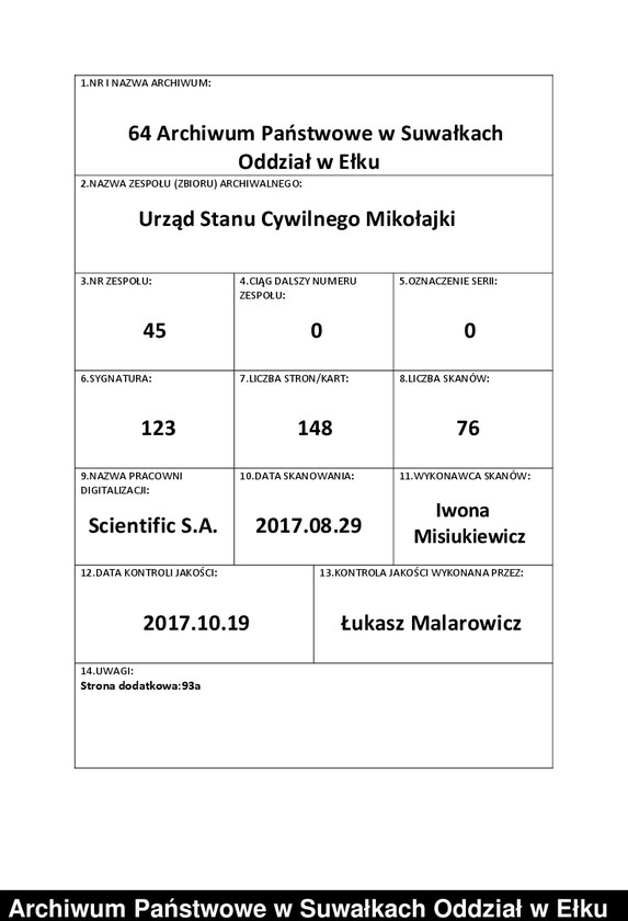 image.from.unit.number "Sterbe=Haupt=Register des Königlichen Preussischen Standes-Amtes Nikolaiken Kreis Sensburg"