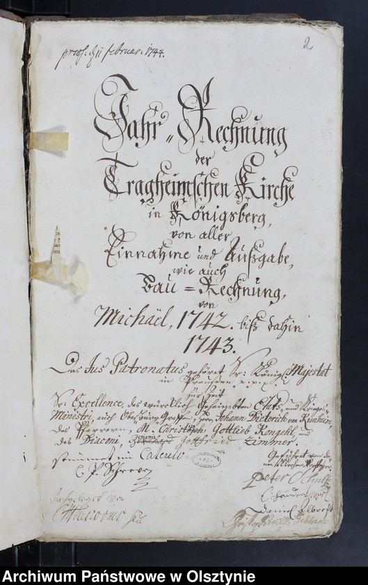 image.from.unit.number "Jahr-Rechnung von aller Einnahme und Ausgabe-Geld, wie auch Bau Rechnung"