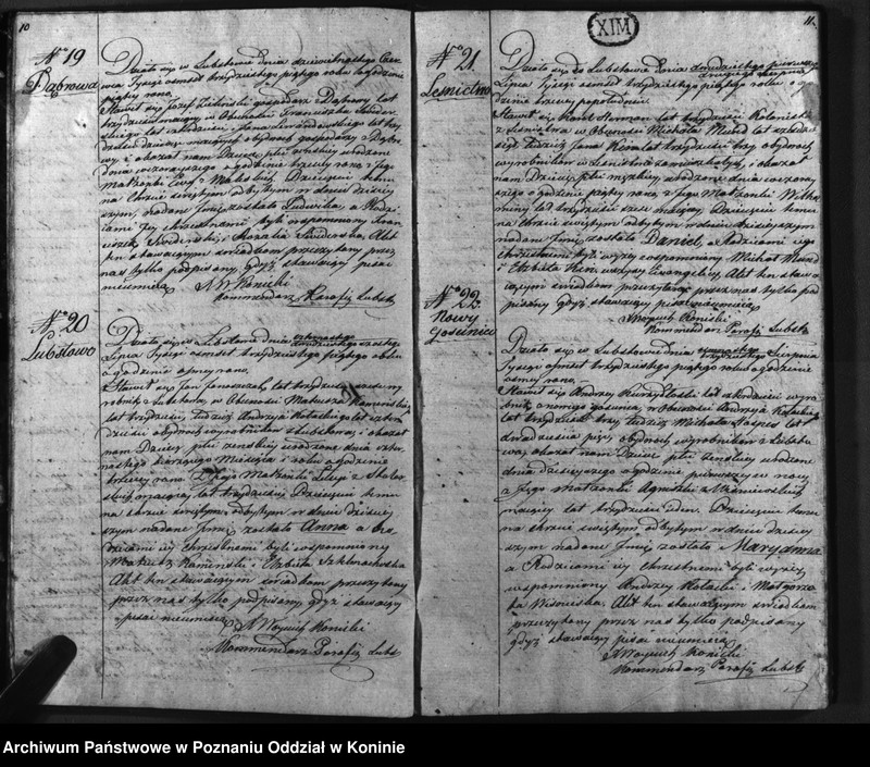 Obraz 8 z jednostki "Duplikat urodzonych, zaślubionych, zmarłych"