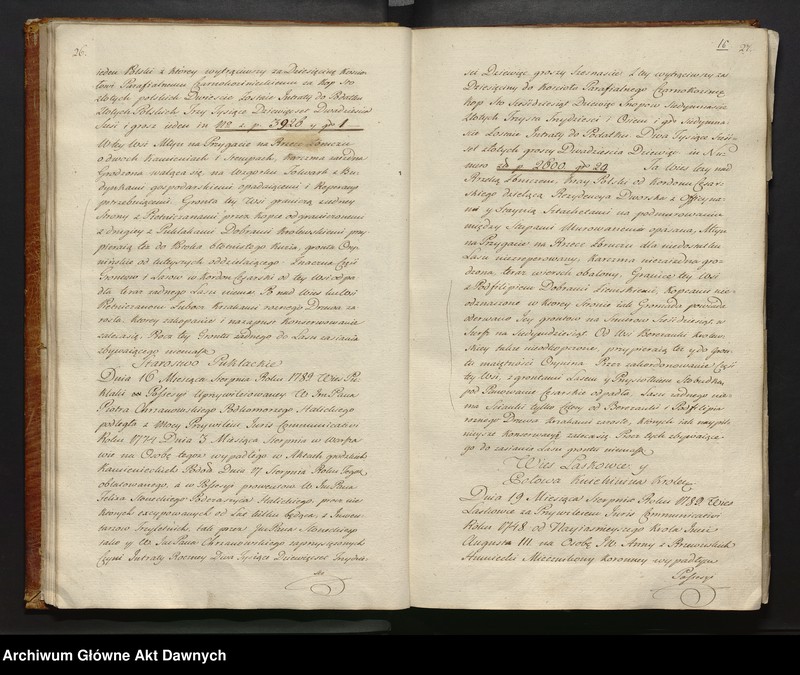 image.from.unit.number ""Skorowidz Nomenklatur w tey Księdze zawartych" (k. 1 - 2). "Lustracya Starostw Dzierżaw i Wszelkich Królewszczyzn Ziemi Kamienieckiey w Woiewodztwie Podolskim (...) 1789 (...).""