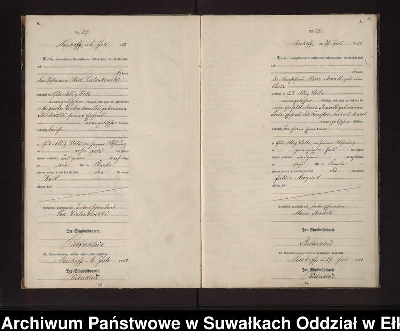 image.from.unit.number "Geburts-Neben-Register des Preussischen Standes-Amtes Neuhoff Kreis Loetzen"