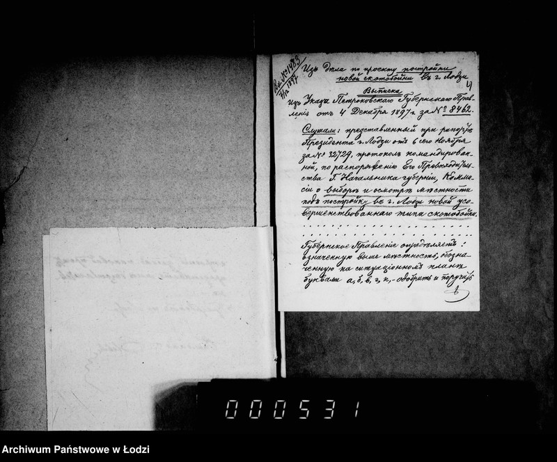 Obraz 7 z jednostki "O perenesenji stroenji s usad´by lesnago strelka daču "Zlote vesele" v daču "Staviska""