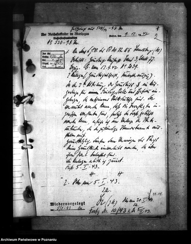 Obraz 7 z jednostki "Przejmowanie gruntów przez Dyrekcję Dróg Wodnych"