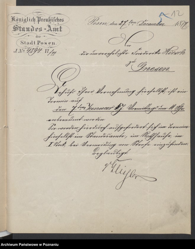 Obraz 14 z jednostki "Nachträgliche Eintragungen der Geburten und Berichtigungen der Geburtsregister"