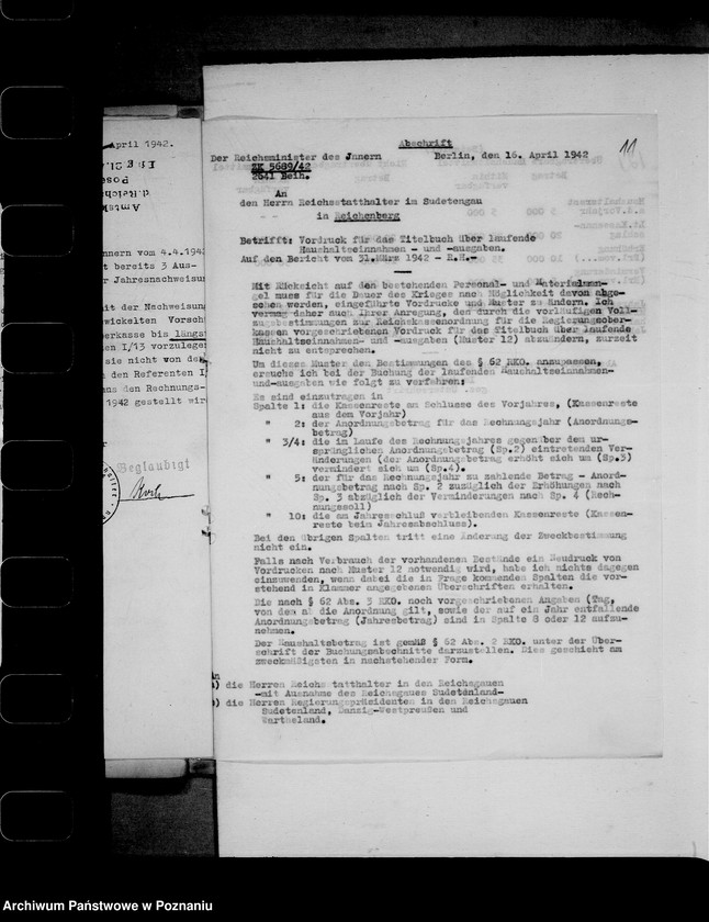 Obraz 14 z jednostki "Abschlüsse (Generalia)"