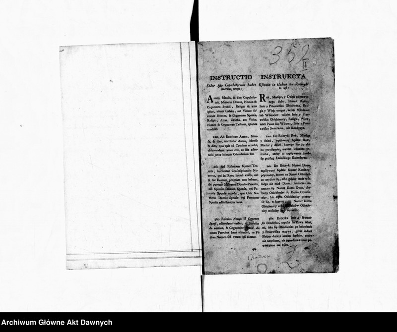 image.from.unit.number "Parafia: Chodorów. Dekanat: Świrz. Księga metrykalna ślubów tylko dla wsi Wołczatycze."