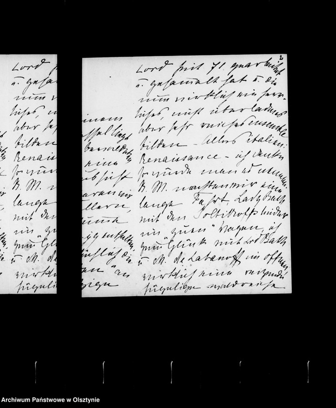 image.from.unit.number "/Fragment eines Reisenbriefes der Annie Lehndorff aus Lady Bath