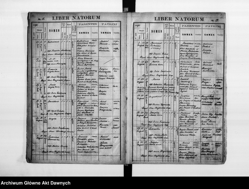 image.from.unit.number "Parafia: Lwów, parafia św. Antoniego. Dekanat: Lwów. Księga metrykalna urodzeń, ślubów i zgonów dla parafii miejskiej i wsi Krzywczyce i Pasieki."