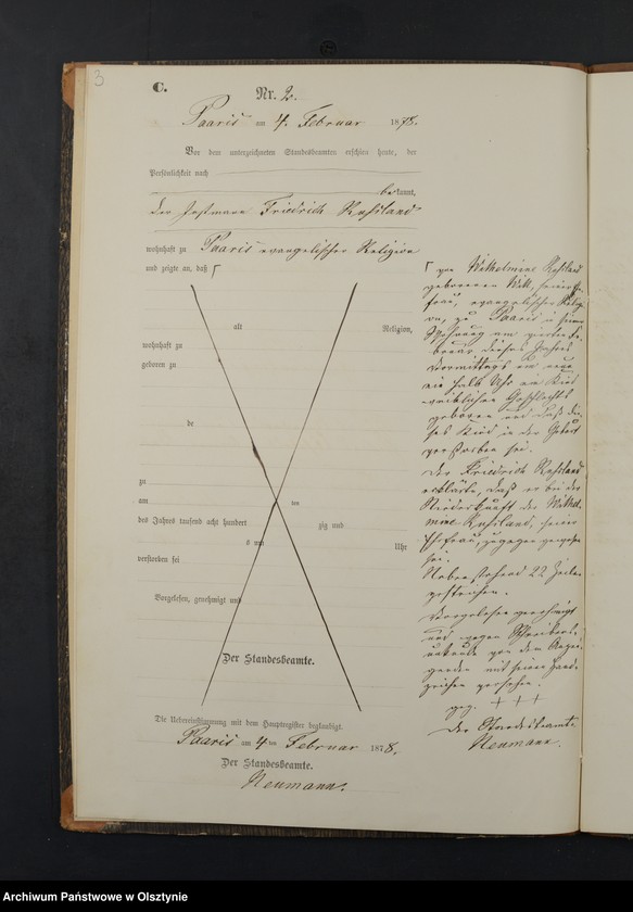 image.from.unit.number "Sterbe-Neben-Register Nr 1 - 41"