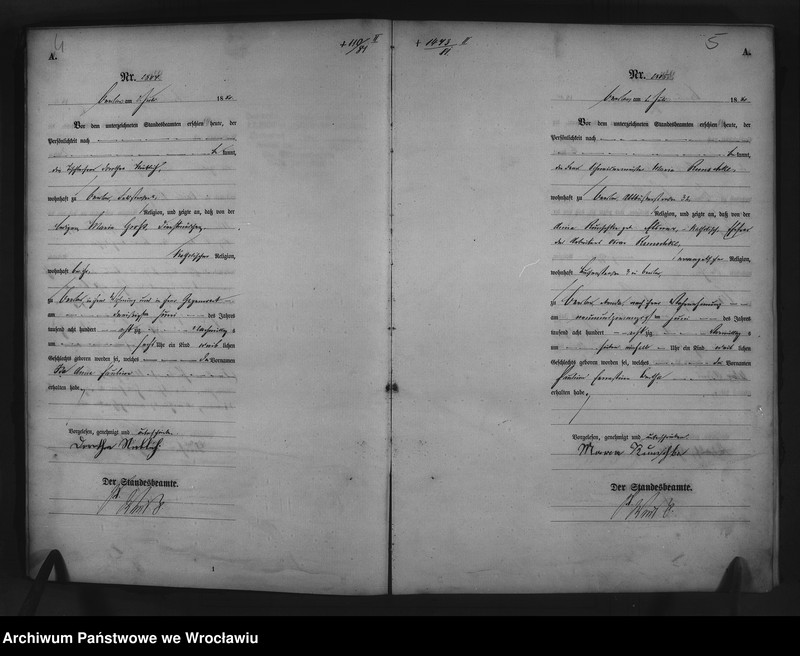 image.from.unit.number "Geburts-Haupt-Register Breslau II 1880 Band 8"